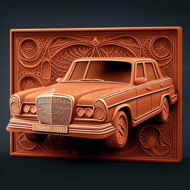 3D модель Мерседес Бенц 300SEL 63 (STL)